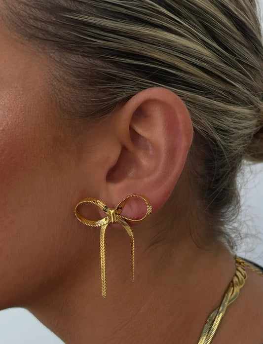 Chloe Bow Earrings