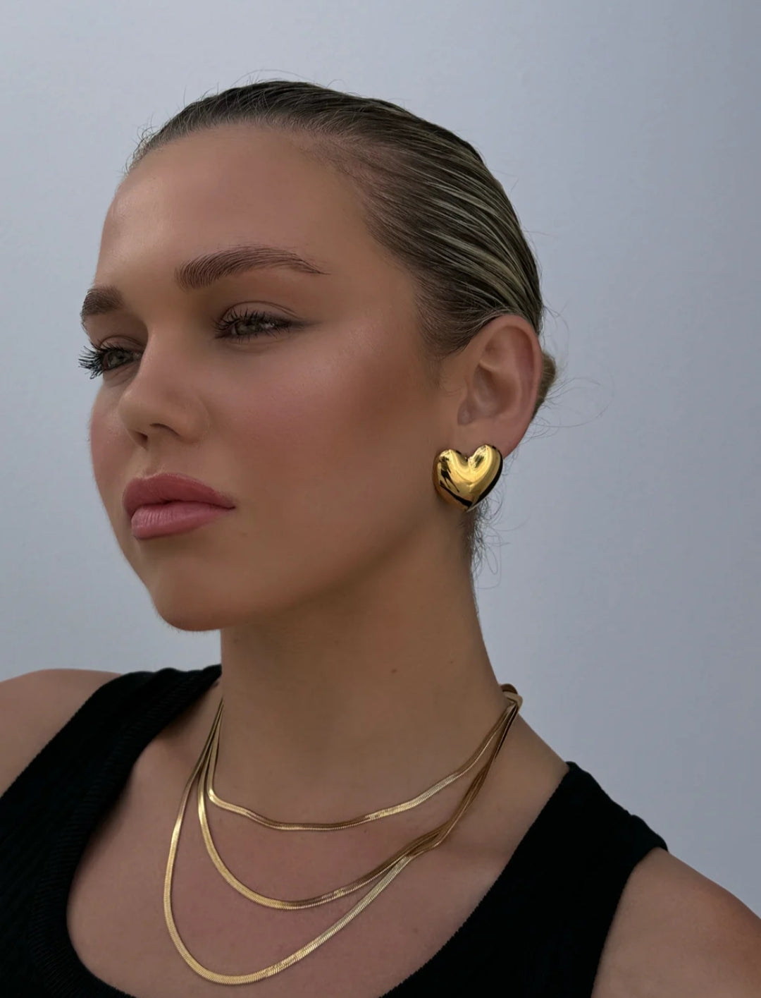 Gloria Heart Earrings