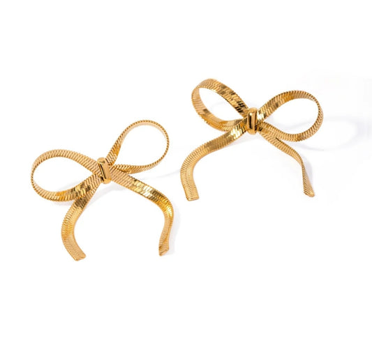 Chloe Bow Earrings